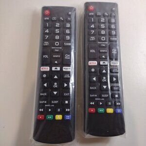 LG AKB75095307 Television Remote Control 2 Pcs